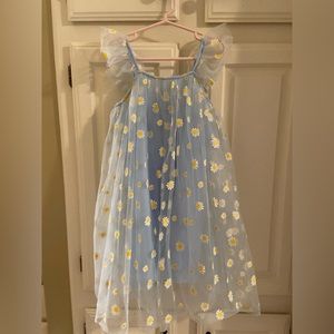 Handmade tulle girls dress. Size 6. Worn once.
